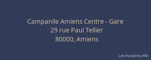 Campanile Amiens Centre - Gare
