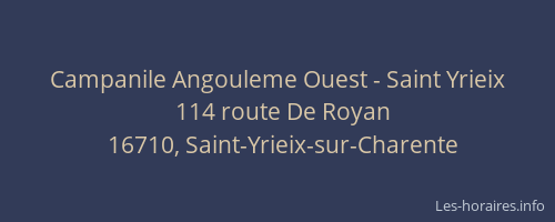 Campanile Angouleme Ouest - Saint Yrieix