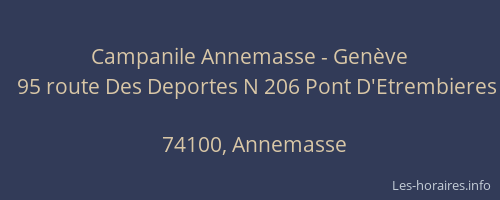 Campanile Annemasse - Genève