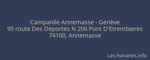 Campanile Annemasse - Genève