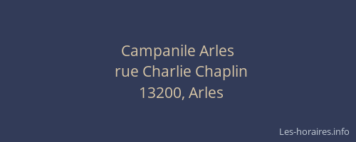Campanile Arles