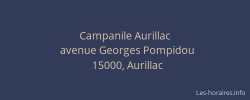 Campanile Aurillac