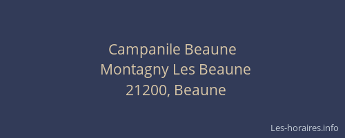 Campanile Beaune