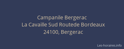Campanile Bergerac