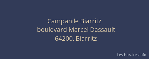 Campanile Biarritz