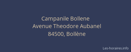 Campanile Bollene