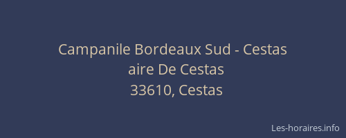 Campanile Bordeaux Sud - Cestas