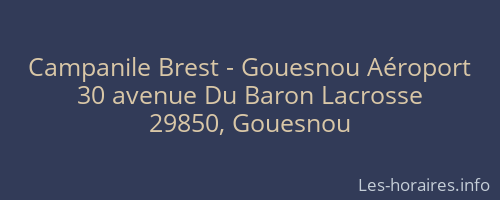 Campanile Brest - Gouesnou Aéroport