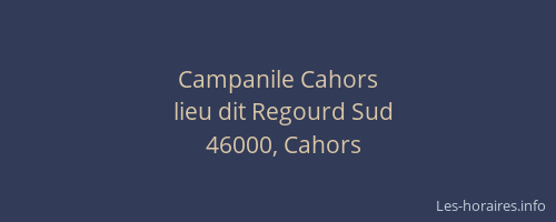 Campanile Cahors