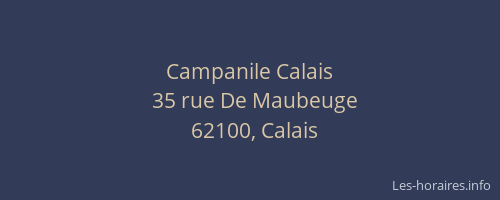 Campanile Calais