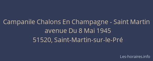 Campanile Chalons En Champagne - Saint Martin