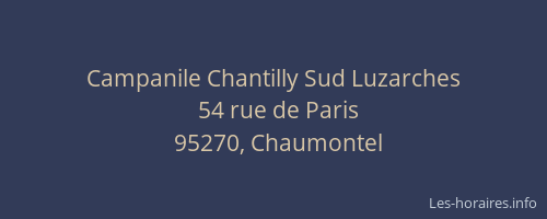 Campanile Chantilly Sud Luzarches