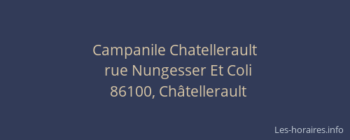 Campanile Chatellerault