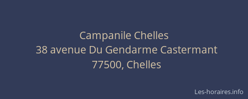 Campanile Chelles