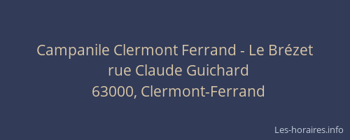 Campanile Clermont Ferrand - Le Brézet