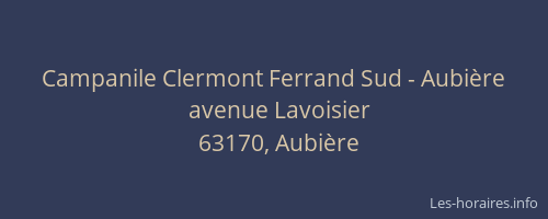 Campanile Clermont Ferrand Sud - Aubière