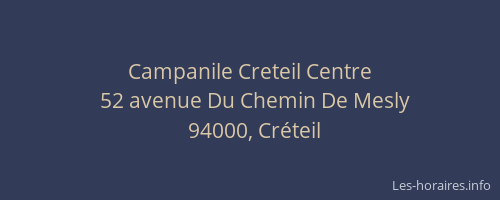 Campanile Creteil Centre