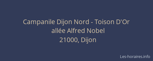 Campanile Dijon Nord - Toison D'Or