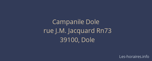 Campanile Dole