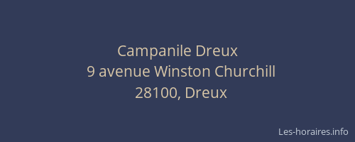 Campanile Dreux