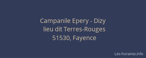 Campanile Epery - Dizy