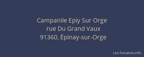 Campanile Epiy Sur Orge