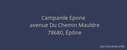 Campanile Epone