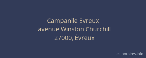 Campanile Evreux