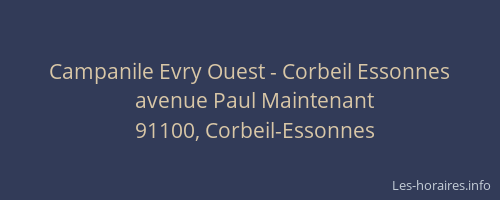 Campanile Evry Ouest - Corbeil Essonnes