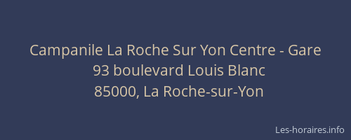 Campanile La Roche Sur Yon Centre - Gare