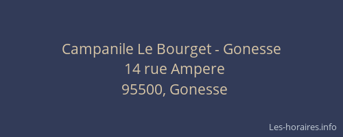 Campanile Le Bourget - Gonesse