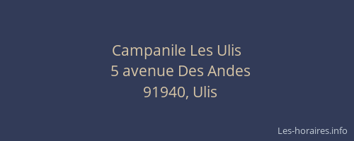 Campanile Les Ulis