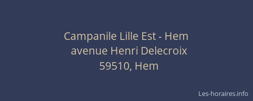 Campanile Lille Est - Hem