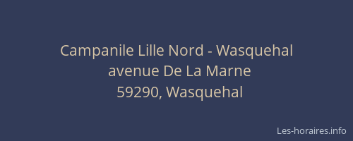 Campanile Lille Nord - Wasquehal