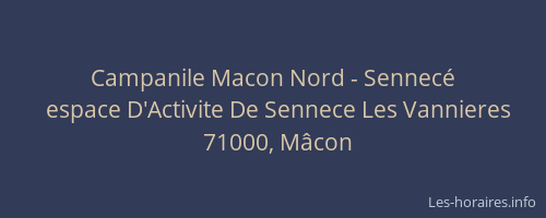 Campanile Macon Nord - Sennecé