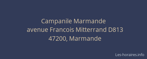 Campanile Marmande