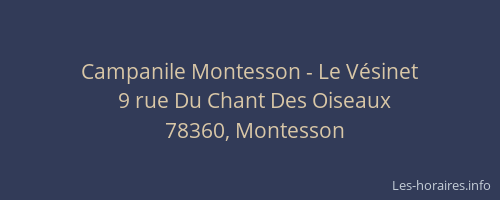 Campanile Montesson - Le V&eacute;sinet