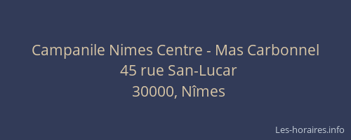 Campanile Nimes Centre - Mas Carbonnel
