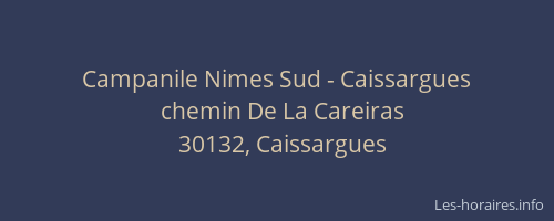Campanile Nimes Sud - Caissargues