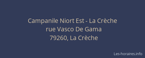 Campanile Niort Est - La Cr&egrave;che