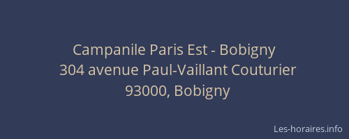 Campanile Paris Est - Bobigny