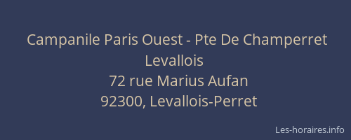 Campanile Paris Ouest - Pte De Champerret Levallois