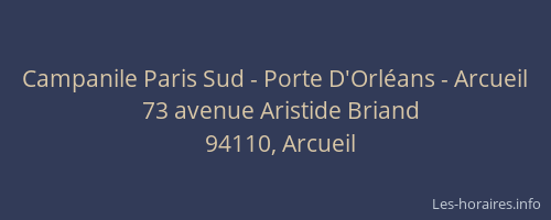 Campanile Paris Sud - Porte D'Orléans - Arcueil