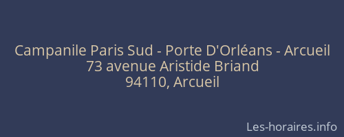 Campanile Paris Sud - Porte D'Orléans - Arcueil