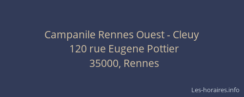 Campanile Rennes Ouest - Cleuy