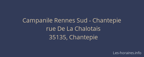 Campanile Rennes Sud - Chantepie
