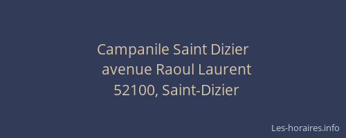 Campanile Saint Dizier