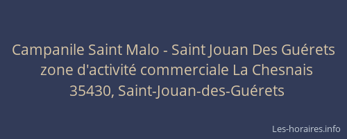 Campanile Saint Malo - Saint Jouan Des Guérets