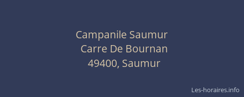 Campanile Saumur