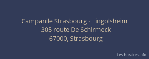 Campanile Strasbourg - Lingolsheim